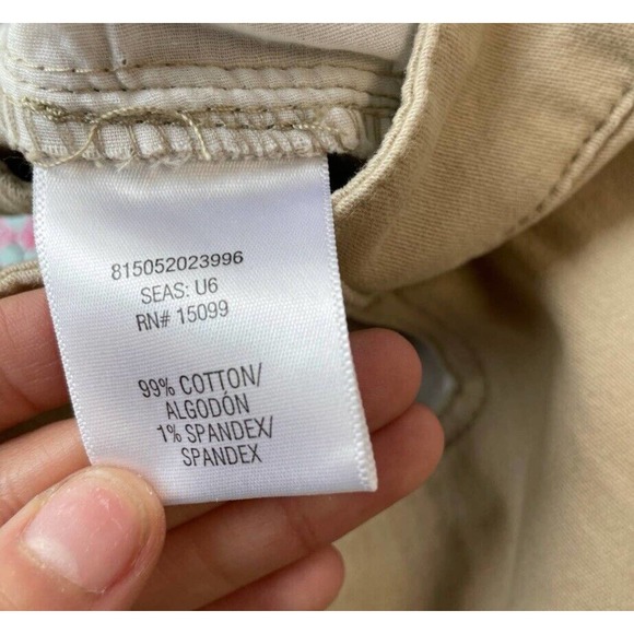 NEW Bongo Juniors Anklebiter Twill Pants Mid Rise Cotton Blend Zip Ankle Stretch - Picture 10 of 13